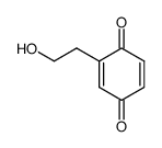 2-(2-羟乙基)-2,5-环己二烯-1,4-二酮 结构式