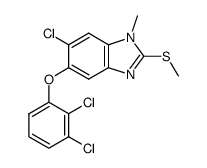 三氯苯达唑杂质4 结构式