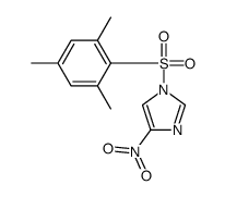1-(2,4,6-三甲基苯磺酰基)-4-硝基咪唑 结构式