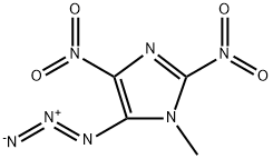5-叠氮基-1-甲基-2,4-二硝基-1H-咪唑 结构式
