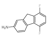 5,8-二氟-9H-芴-2-胺 结构式