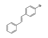 4-溴-反-二苯乙烯 结构式