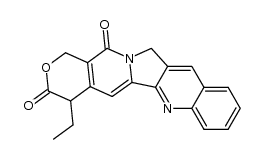 1H-Pyrano[3',4':6,7]indolizino[1,2-b]quinoline-3,14(4H,12H)-dione, 4-ethyl- 结构式
