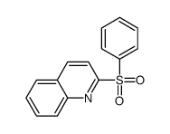 2-(苯磺酰基)喹啉 结构式