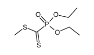 Phosphinecarbodithioic acid, 1,1-diethoxy-, methyl ester, 1-oxide 结构式