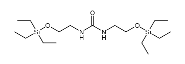 Urea, N,N'-bis[2-[(triethylsilyl)oxy]ethyl]- 结构式