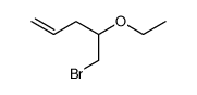 5-溴-4-乙氧基-1-戊烯 结构式