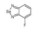 4-氟-2,1,3-苯并硒二唑 结构式
