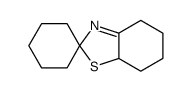 5,6,7,7a-Tetrahydrospiro[benzothiazole-2(4H),1'-cyclohexane] 结构式