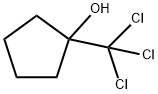 1-(三氯甲基)环戊醇 结构式