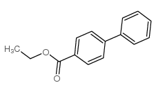 4-联苯甲酸乙酯 结构式