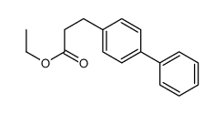 3-(联苯-4-基)丙酸乙酯 结构式