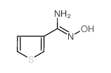 噻吩-3-甲胺肟 结构式