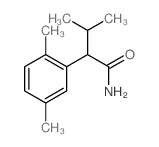 2,5-二甲基-α-(1-甲基乙基)苯乙酰胺 结构式
