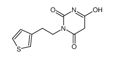 1-<2-(3-Thienyl)ethyl>pyriMidin-2,4,6(1H,3H,5H)trion 结构式