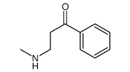 甲胺基苯丙酮 结构式