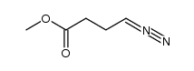 4-重氮丁酸甲酯 结构式