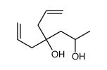 6-Heptene-2,4-diol, 4-(2-propen-1-yl)- 结构式