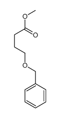 4-(苄氧基)丁酸甲酯 结构式