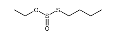 硫代亚硫酸 S-丁基 O-乙基酯 结构式