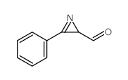 3-苯基-2H-吖丙因-2-甲醛 结构式