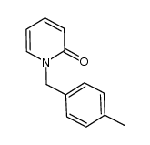 1-(4-甲基苄基)-2(1H)-吡啶酮 结构式