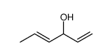 (4E)-1,4-己二烯-3-醇 结构式