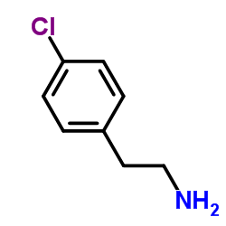 4-氯苯乙胺 结构式