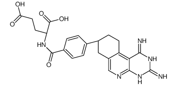 5,10-乙撑-5,10-二去氮氨基蝶呤 结构式