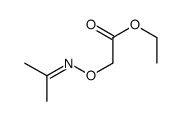Acetic acid, 2-[[(1-methylethylidene)amino]oxy]-, ethyl ester 结构式