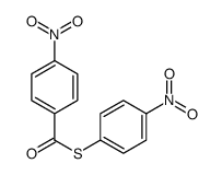 4-硝基苯硫代甲酸-S-(4-硝基苯基)酯 结构式