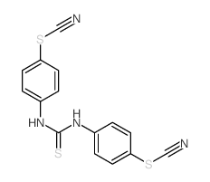 Thiocyanic acid, (thioureylene)di-p-phenylene ester (6CI,8CI) 结构式