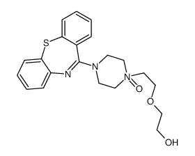 喹硫平 N-氧化物 结构式