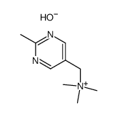 N,N,N,2-四甲基-5-嘧啶甲铵氢氧化物 结构式