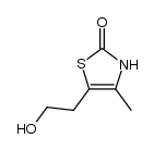 5-(2-羟乙基)-4-甲基噻唑-2(3H)-酮 结构式