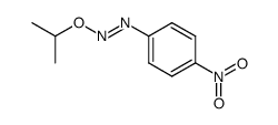 Diazene, (1-methylethoxy)(4-nitrophenyl)-, (E)- (9CI) 结构式