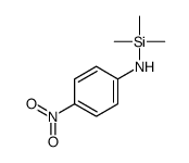 1,1,1-三甲基-N-(4-硝基苯基)硅胺 结构式