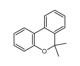 6,6-二甲基-6H-二苯并[b,d]吡喃 结构式
