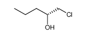 (2R)-1-氯-2-戊醇 结构式