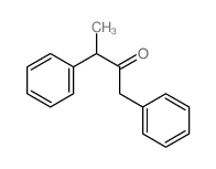 1,3-二苯基-2-丁酮 结构式
