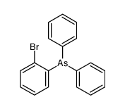 (2-bromophenyl)diphenylarsane 结构式