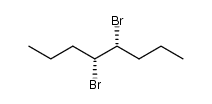 4,5-二溴辛烷（(R*,R*)构型） 结构式