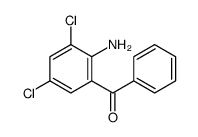Methanone, (2-amino-3,5-dichlorophenyl)phenyl- 结构式