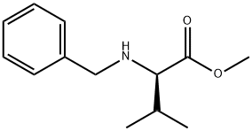 N-苄基-D-缬氨酸甲酯盐酸盐 结构式