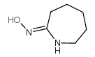 氮杂环庚烷-2-酮肟 结构式