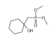 Phosphonic acid, [(1-hydroxycyclohexyl)methyl]-, dimethyl ester 结构式