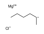氯(1-甲基戊基)镁 结构式