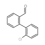 2’-氯-联苯-2-甲醛 结构式