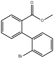 methyl 2'-bromo-[1,1'-biphenyl]-2-carboxylate 结构式