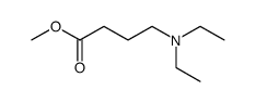 甲基 4-(二乙胺基)丁酯 结构式